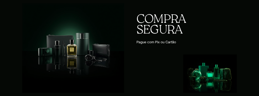 Compre com total segurança - Pix ou Cartão